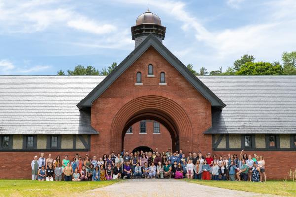 The Coach Barn is home to transformative programs like the Northeast Farm to School Institute. Photo by Sarah Webb for Shelburne Farms.